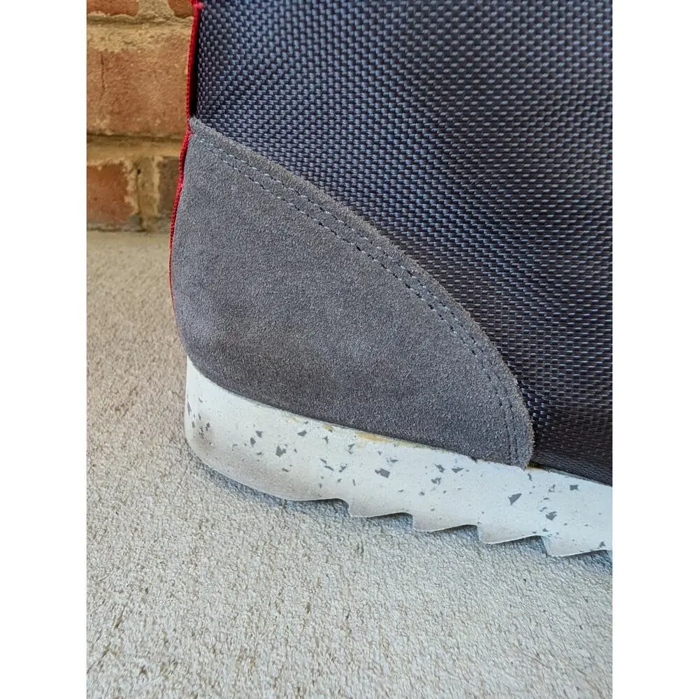 Clarks Originals Wallabee FTRE Boot Gray Mesh Size 13 Mens Lace Up Suede